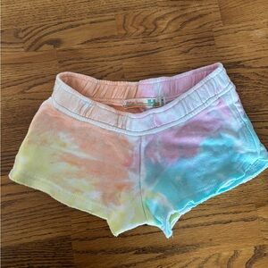 Vintage Havana Tie-Dye Kids Shorts L 14